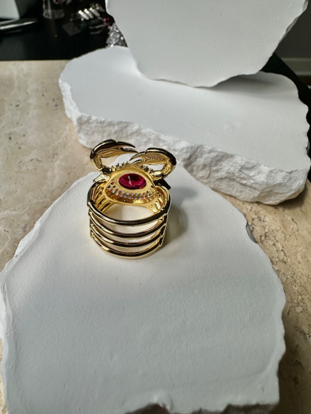 NWT | nOir Jewelry | Cocos the Crab Ring - Sold out online! - Picture 4 of 5